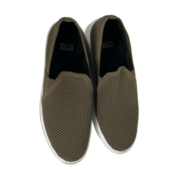 EILEEN FISHER Pep Slip-On Sneaker Flyknit upper Rubber Sole Size 8.5 - Picture 8 of 8